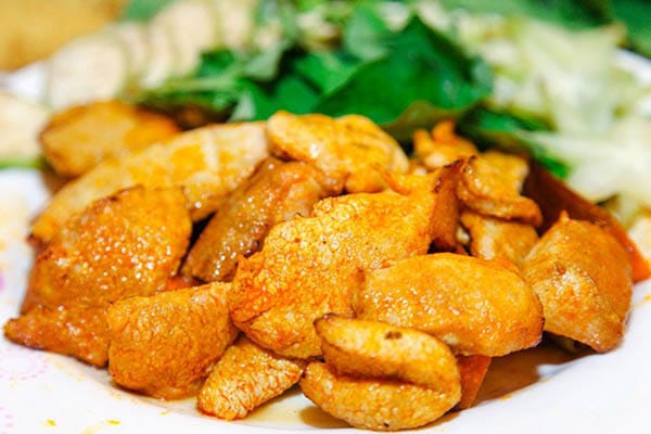 Ngô nướng mỡ hành