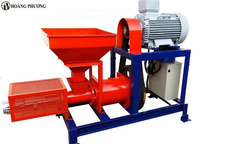 Máy ép củi trấu